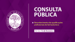 Consulta Pública | Reconhecimento das qualificações profissionais de farmacêuticos