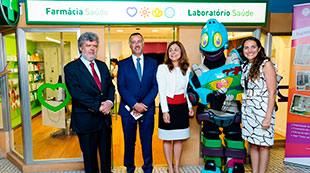 Farmácia/Laboratório Saúde na KidZania Lisboa com novas atividades