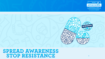 Semana mundial de consciencialização para as resistências antimicrobianas