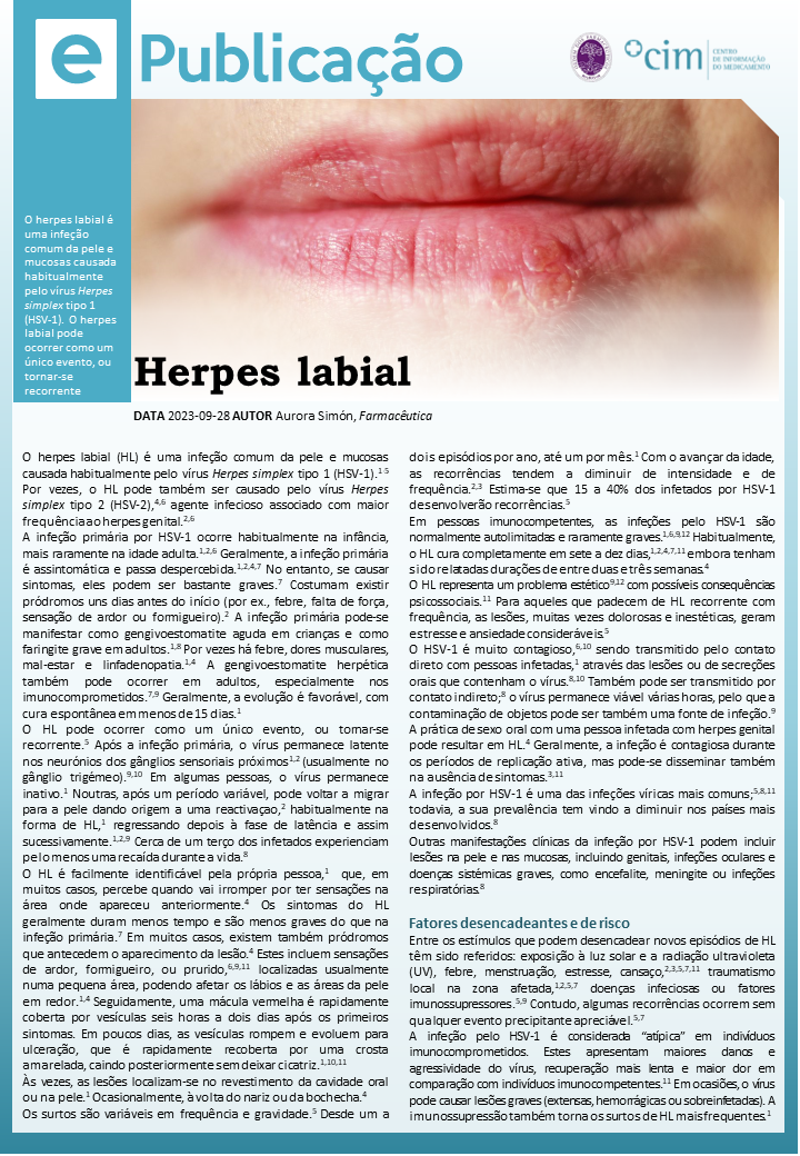 Herpes Labial